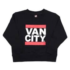 Men’s Van City Black and Red Graphic Sweatshirt